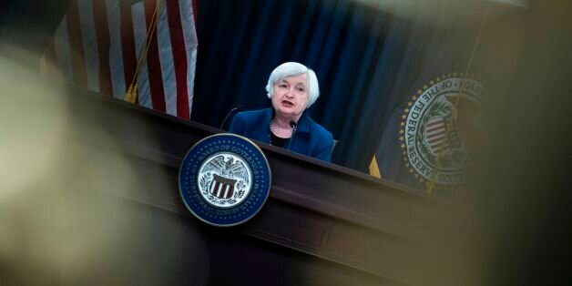 Federal Reserve Board Chairman Janet Yellen speaks during a briefing on March 15, 2017 in Washington, DC. / AFP PHOTO / Brendan Smialowski (Photo credit should read BRENDAN SMIALOWSKI/AFP/Getty Images)