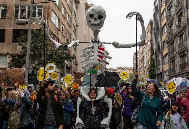 On 20th September 2019 in Istanbul, Turkey, several environmentalist communities and ecology organizations in Turkey united under the name of ''Zero Future Campaign'' and took part in the global climate strike at the same time with the entire world.