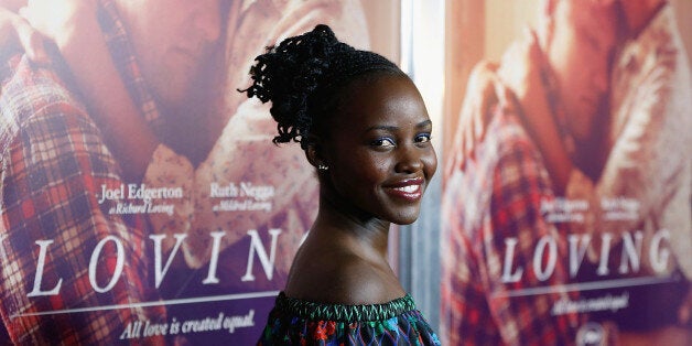 NEW YORK, NY - OCTOBER 26: Lupita Nyong'o attends 'Loving' New York Premiere at Landmark Sunshine Theater on October 26, 2016 in New York City. (Photo by John Lamparski/WireImage)