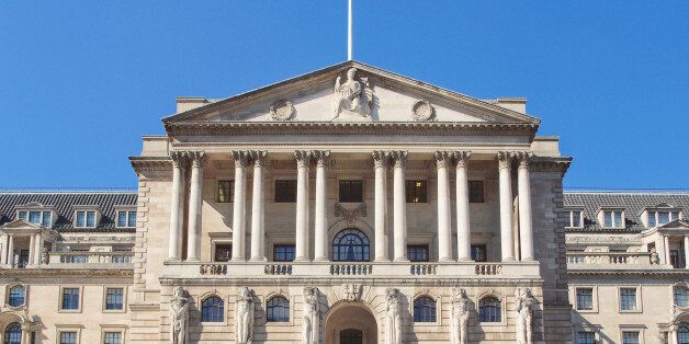 The historical building of the Bank of England, London, UK