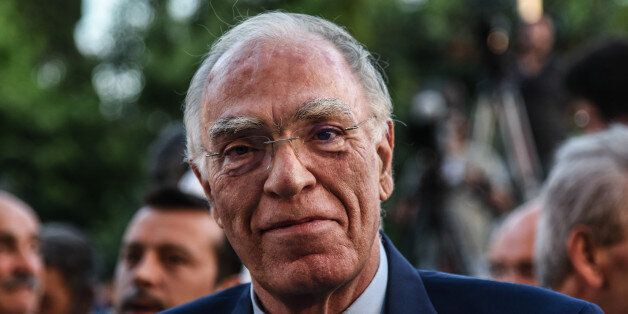 Vasilis Leventis, chairman of the Union of Centrists in Athens on Monday, July 25, 2016 (Photo by Wassilios Aswestopoulos/NurPhoto via Getty Images)