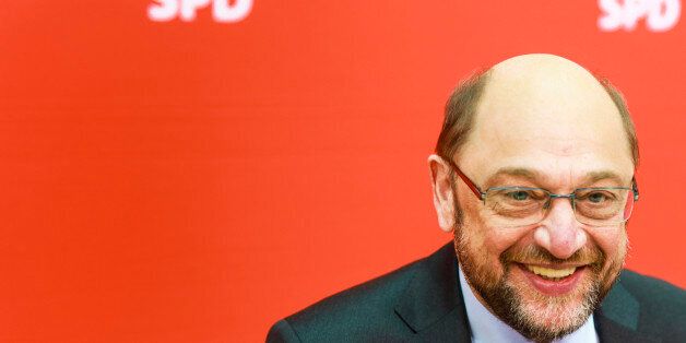 BERLIN, GERMANY - MARCH 06: Martin Schulz, SPD Top Candidate for 2017 Federal Election, prior SPD party board meeting in Willy-Brandt-Haus on March 06, 2017 in Berlin, Germany. (Photo by Michael Gottschalk/Photothek via Getty Images)