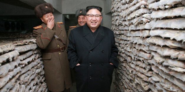 North Korean leader Kim Jong Un inspects the Headquarters of Large Combined Unit 966 of the Korean People's Army (KPA) in this undated photo released by North Korea's Korean Central News Agency (KCNA) in Pyongyang on March 1, 2017. KCNA/via REUTERS ATTENTION EDITORS - THIS PICTURE WAS PROVIDED BY A THIRD PARTY. REUTERS IS UNABLE TO INDEPENDENTLY VERIFY THE AUTHENTICITY, CONTENT, LOCATION OR DATE OF THIS IMAGE. FOR EDITORIAL USE ONLY. NOT FOR SALE FOR MARKETING OR ADVERTISING CAMPAIGNS. NO THIRD PARTY SALES. NOT FOR USE BY REUTERS THIRD PARTY DISTRIBUTORS. SOUTH KOREA OUT. NO COMMERCIAL OR EDITORIAL SALES IN SOUTH KOREA.