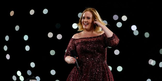 BRISBANE, AUSTRALIA - MARCH 04: Adele performs at The Gabba on March 4, 2017 in Brisbane, Australia. (Photo by Glenn Hunt/Getty Images)