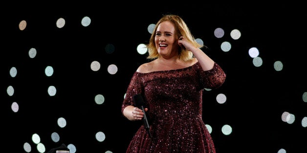 BRISBANE, AUSTRALIA - MARCH 04: Adele performs at The Gabba on March 4, 2017 in Brisbane, Australia. (Photo by Glenn Hunt/Getty Images)