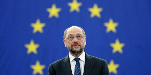 FILE PHOTO: Outgoing President of the European Parliament President Martin Schulz attends the announcement of the candidates for the election to the office of the President at the European Parliament in Strasbourg, France, January 16, 2017. REUTERS/Christian Hartmann/Files