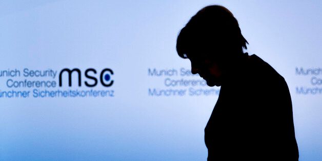MUNICH, GERMANY - FEBRUARY 18: German Chancellor Angela Merkel is pictured during the Munich Security Conference on February 18, 2017 in Munich, Germany. A lot of Head of States, Ministers and experts in get together to talk and discuss about security issues. (Photo by Florian Gaertner/Photothek via Getty Images)