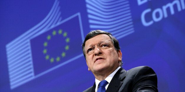 European Commission President Jose Manuel Barroso addresses a news conference at the EU Commission headquarters in Brussels, Belgium March 5, 2014. REUTERS/Yves Herman/File Photo