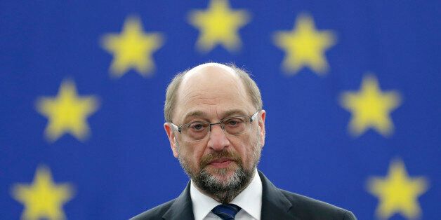 FILE PHOTO; Outgoing President of the European Parliament President Martin Schulz attends the announcement of the candidates for the election to the office of the President at the European Parliament in Strasbourg, France, January 16, 2017. REUTERS/Christian Hartmann/Files