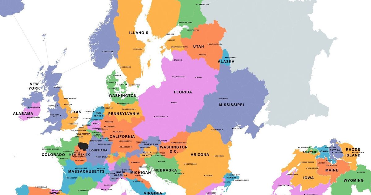 Тест страны европы. European Megacities.