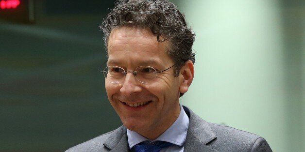 BRUSSELS, BELGIUM - JANUARY 26: Jeroen Dijsselbloem, Dutch finance minister and head of the group of euro-area finance ministers attends the Euro Area Finance Ministers meeting in Brussels, Belgium on January 26, 2017. (Photo by Dursun Aydemir/Anadolu Agency/Getty Images)