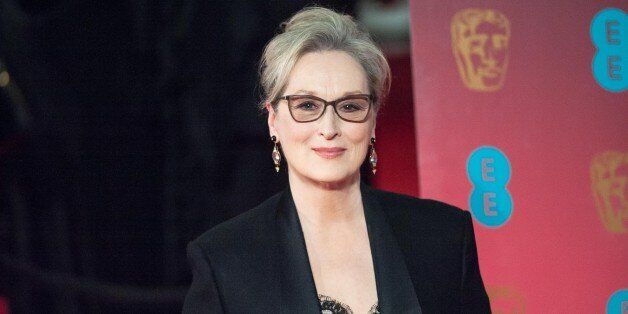 LONDON, UNITED KINGDOM - FEBRUARY 12: Meryl Streep attends the 70th British Academy Film Awards (BAFTA) ceremony at the Royal Albert Hall on February 12, 2017 in London, England.PHOTOGRAPH BY Wiktor Szymanowicz / Barcroft ImagesLondon-T:+44 207 033 1031 E:hello@barcroftmedia.com -New York-T:+1 212 796 2458 E:hello@barcroftusa.com -New Delhi-T:+91 11 4053 2429 E:hello@barcroftindia.com www.barcroftimages.com (Photo credit should read Wiktor Szymanowicz / Barcroft Im / Barcroft Media via Getty Images)