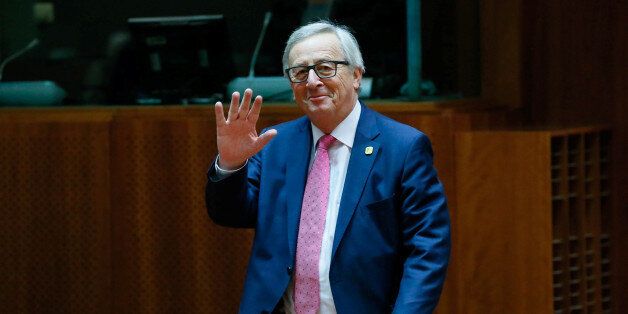 European Commission President Jean Claude Juncker attends a EU Summit at the European Council headquarters in Brussels, Belgium December 15, 2016. REUTERS/Yves Herman
