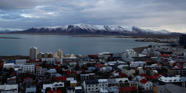 A general view shows the city of Reykjavik, Iceland seen from Hallgrimskirkja church February 13, 2013. REUTERS/Stoyan Nenov/File Photo