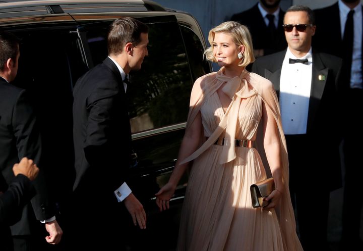 Ivanka Trump and Jared Kushner also head to the wedding festivities in Rome.