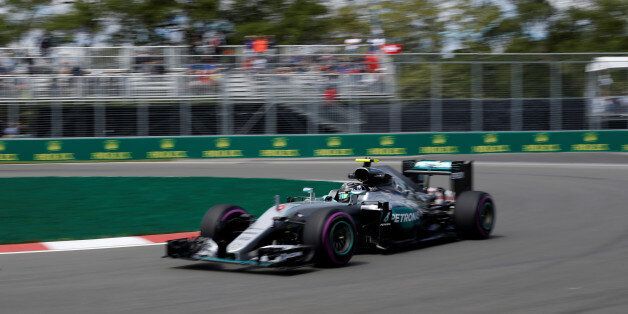 Formula One - Canadian Grand Prix - Montreal, Quebec, Canada - 10/6/16 - Mercedes F1 driver Nico Rosberg drives during the first practice. REUTERS/Chris Wattie