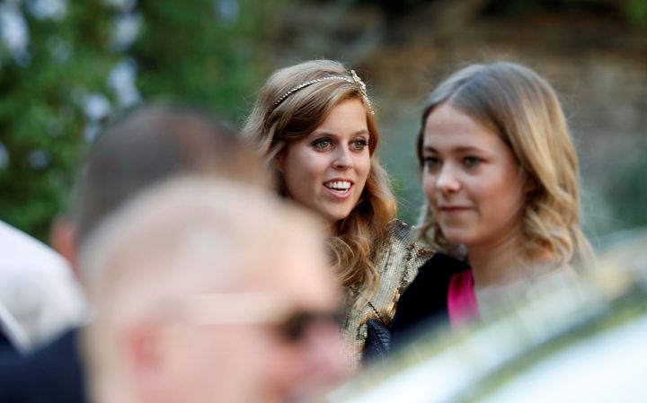A glimpse of Princess Beatrice of York. 