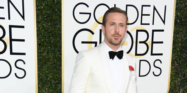 BEVERLY HILLS, CA - JANUARY 08: Actor Ryan Gosling attends 74th Annual Golden Globe Awards held at The Beverly Hilton Hotel on January 8, 2017 in Beverly Hills, California.(Photo by George Pimentel/WireImage)