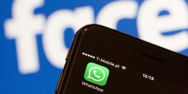 The European Commission is investigating potentially false claims that Facebook cannot merge user information from the messaging network WhatsApp which it acquired in 2014. Warsaw, Poland, on December 21, 2016. (Photo by Jaap Arriens/NurPhoto via Getty Images)