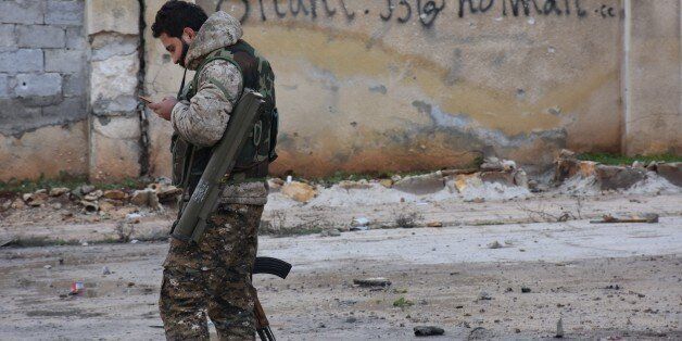 A picture shows the former rebel-held Zebdiye district in the northern Syrian city of Aleppo on December 23, 2016 after Syrian government forces retook control of the whole embattled city.Syrian troops cemented their hold on Aleppo after retaking full control of the city, as residents anxious to return to their homes moved through its ruined streets. / AFP / George OURFALIAN (Photo credit should read GEORGE OURFALIAN/AFP/Getty Images)