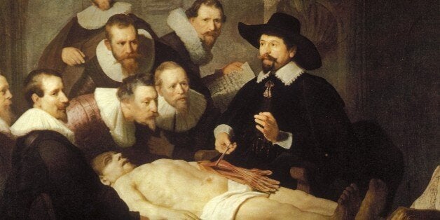 (GERMANY OUT) Paintings Rembrandt *15.07.1606-07.09.1669+ Painter, graphic artist, Netherlands painting 'The Anatomy Lesson of Doctor Nicolaes Tulp' - 1632 (Photo by Archiv Gerstenberg/ullstein bild via Getty Images)