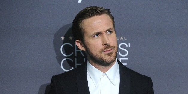 SANTA MONICA, CA - DECEMBER 11: Actor Ryan Gosling poses in the press room at the 22nd annual Critics' Choice Awards at Barker Hangar on December 11, 2016 in Santa Monica, California. (Photo by Jason LaVeris/FilmMagic)