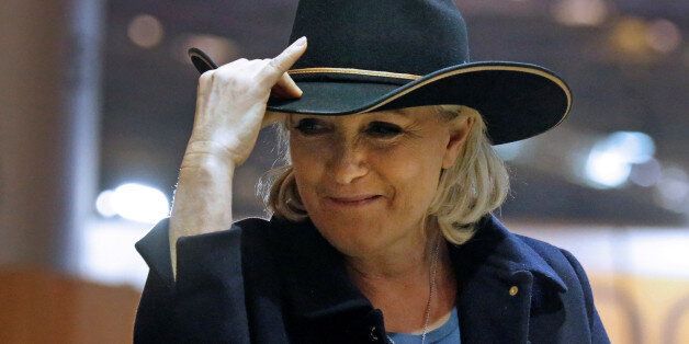 Marine Le Pen, French National Front (FN) political party leader, visits the Horse show in Villepinte, France, December 2, 2016. REUTERS/Jacky Naegelen