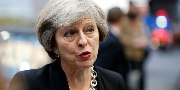 Britain's Prime Minister Theresa May arrives at a European Union leaders summit in Brussels, Belgium December 15, 2016. REUTERS/Francois Lenoir