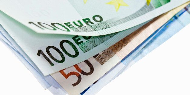 Euro Banknotes, Close-Up