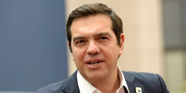 Greece's Prime minister Alexis Tsipras arrives for an European Union leaders summit on October 20, 2016 at the European Council, in Brussels.European Union leaders are weighing sanctions against supporters of Syrian President Bashar al-Assad's regime if they fail to stop atrocities, according to a draft summit statement that appears to target Russia.'The EU is considering all options, including further restrictive measures targeting individuals and entities supporting the regime, should the current atrocities continue,' according to a draft obtained by AFP before the summit in Brussels that opens later on October 20, 2016. / AFP / THIERRY CHARLIER / (Photo credit should read THIERRY CHARLIER/AFP/Getty Images)