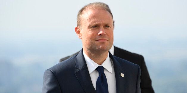 Malta's Prime minister Joseph Muscat arrives for the informal EU summit at the Bratislava Castle in the Slovak capital on September 16, 2016.The 27 EU leaders hold a special summit without Britain to chart the bloc's future after Brexit, focusing on defence, security and migration. / AFP / JOE KLAMAR (Photo credit should read JOE KLAMAR/AFP/Getty Images)