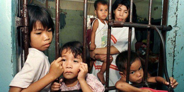 Στη φυλακή Quezon τα παιδιά μένουν με τη μητέρα τους στη φυλακή