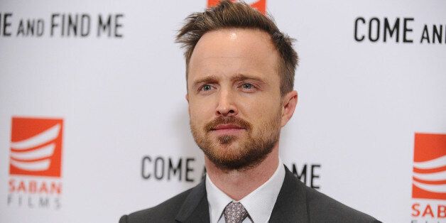 LOS ANGELES, CA - NOVEMBER 03: Actor Aaron Paul attends the premiere of 'Come and Find Me' at Pacific Theatre at The Grove on November 3, 2016 in Los Angeles, California. (Photo by Jason LaVeris/FilmMagic)