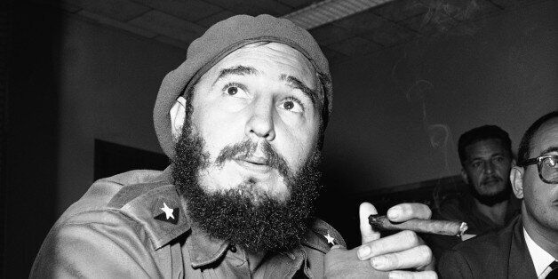 Prime Minister Fidel Castro presented this study as he said that the current negotiations of tractors for prisoners are useful. Castro was photographed at a press conference on June 14, 1961 in Havana. (AP Photo/RHS)