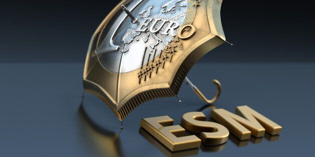 Digital, Euro-Rettungsschirm, german phrase synonymous to European Financial Stability Facility EFSF and European Stability Mechanism ESM