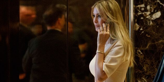 Ivanka Trump, daughter of President-elect Donald Trump, arrives at Trump Tower, Friday, Nov. 11, 2016, in New York. (AP Photo/ Evan Vucci)