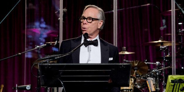 NEW YORK, NY - NOVEMBER 21: Designer Tommy Hilfiger speaks onstage during the 2016 Angel Ball hosted by Gabrielle's Angel Foundation For Cancer Research on November 21, 2016 in New York City. (Photo by Dimitrios Kambouris/Getty Images for Gabrielle's Angel Foundation)