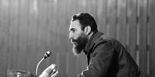 Cuban Premier Fidel Castro addresses delegates of the conference of nonaligned nations in Algiers, Sept. 7, 1973 speaking of the Soviet Union as the âbest friendâ of nonaligned nations. After he spoke, exiled Prince Norodoh Sihanouk of Cambodia shouted at Castro and criticized the Soviet Union for maintaining diplomatic relations with the Cambodian regime of Lon Nol. (AP Photo)