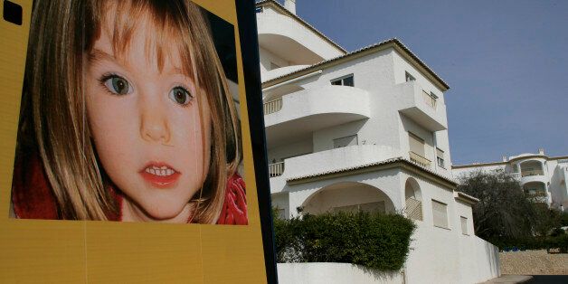 A billboard of Madeleine McCann is see at Praia da Luz tourist resort April 5, 2009, where Madeleine went missing. Gerry McCann,father of Madeleine, is at the resort to film a documentary re-enacting the May 3, 2007 disappearance of his daughter Madeleine, according to the family's press officer Clarence Mitchell.REUTERS/Hugo Correia (PORTUGAL CONFLICT SOCIETY)