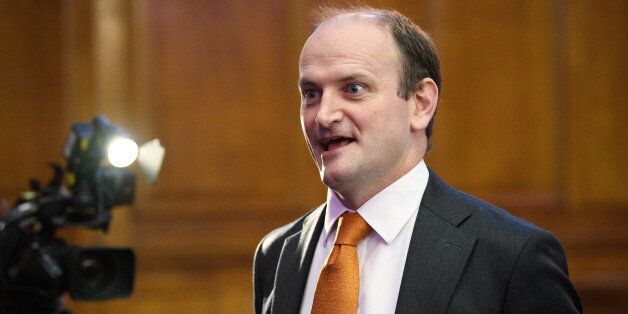 LONDON, ENGLAND - NOVEMBER 28: UKIP MP Douglas Carswell arrives before Paul Nuttall is named as the new UKIP party leader on November 28, 2016 in London, England. The previous leader, Diane James, held the position for 18 days before resigning from the position and has since left the party altogether. Another contender for leadership, Steven Woolfe MEP, has also quit the party after a violent altercation with a colleague. (Photo by Leon Neal/Getty Images)
