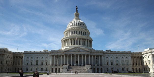 WASHINGTON, DC - OCTOBER 11: The US Capitol is shown October 11, 2016 in Washington DC. House and Senate Republicans are in a close race with Democrats to keep control of both houses of Congress. (Photo by Mark Wilson/Getty Images)