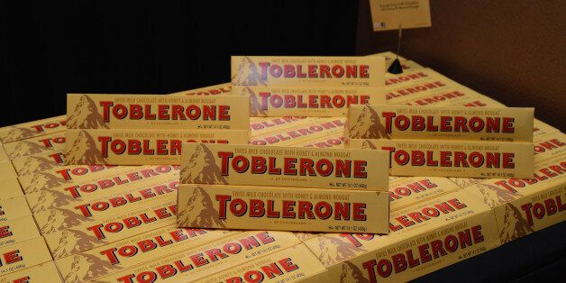NEW YORK, NY - OCTOBER 16: Toblerone at Beyond the Butcher Block hosted by Pat LaFrieda with Rich Torrisi and Mario Carbone as a part of the Bank of America Dinner Series during the Food Network New York City Wine & Food Festival Presented By FOOD & WINE at Noir NYC on October 16, 2014 in New York City. (Photo by Michael N. Todaro/Getty Images for NYCWFF)