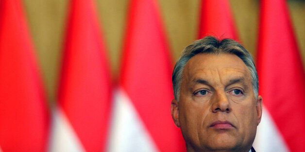 Hungarian Prime Minister Viktor Orban attends a news conference in Budapest, Hungary, October 4, 2016. REUTERS/Lazslo Balogh
