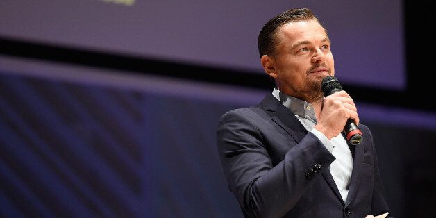 MIAMI BEACH, FL - OCTOBER 04: Leonardo DiCaprio attends 'Before The Flood' Special Screening at New World Center on October 4, 2016 in Miami Beach, Florida. (Photo by Gustavo Caballero/Getty Images)