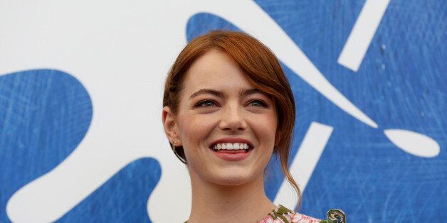 Actress Emma Stone attends the photocall for the movie