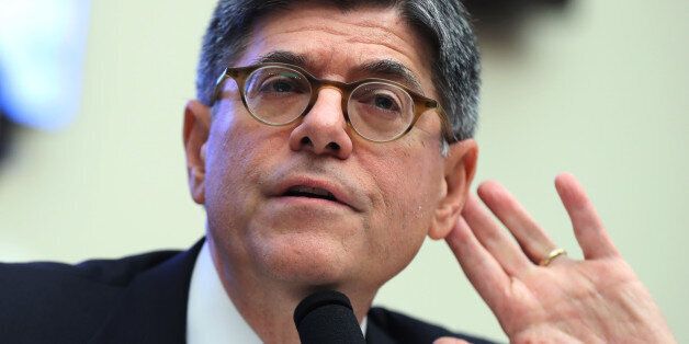 Treasury Secretary Jacob Lew testifies on Capitol Hill in Washington, Thursday, Sept. 22, 2016, before the House Financial Services Committee hearing on