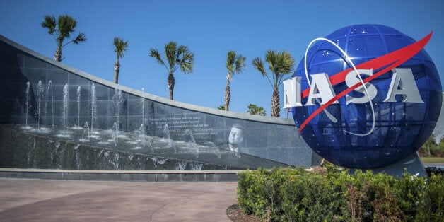 The Kennedy Space Center Visitor Complex is the visitor center at NASAs Kennedy Space Center in Florida. It features exhibits and displays, historic spacecraft and memorabilia, shows, two IMAX theaters, a range of bus tours of the spaceport, and the Shuttle Launch Experience, a simulated ride into space. It also encompasses the separate Apollo/Saturn V Center and United States Astronaut Hall of Fame. There were 1.5 million visitors in 2009 and it had some 700 employees.