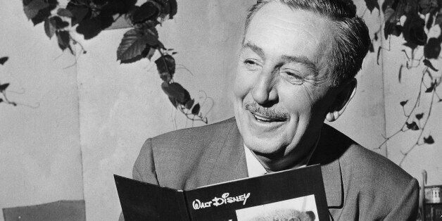 (GERMANY OUT) Disney, Walt - Producer, Magnate, USA - *05.12.1901-15.12.1966+ introducing his film 'Perri' at the Berlinale film festival - 1956 Vintage property of ullstein bild (Photo by Heinz KÃ¶ster/ullstein bild via Getty Images)
