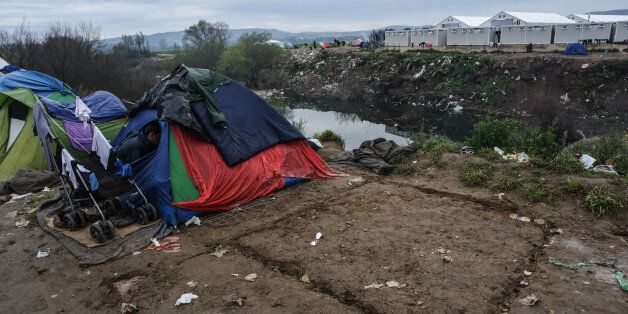 Soem pf the refugees left cause of the bad conditions in the camp. The went to hotspots all over the country. Idomeni, Greece, on March 12, 2016. (Photo by Wassilios Aswestopoulos/NurPhoto) (Photo by Wassilios Aswestopoulos/NurPhoto/NurPhoto via Getty Images)