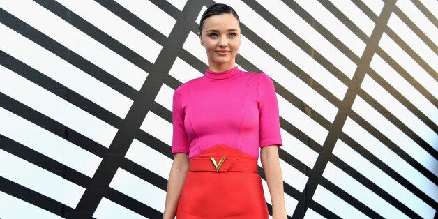 PARIS, FRANCE - OCTOBER 05: Miranda Kerr attends the Louis Vuitton show as part of the Paris Fashion Week Womenswear Spring/Summer 2017 on October 5, 2016 in Paris, France. (Photo by Pascal Le Segretain/Getty Images)
